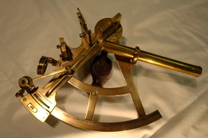 Instrument de navigation sextant