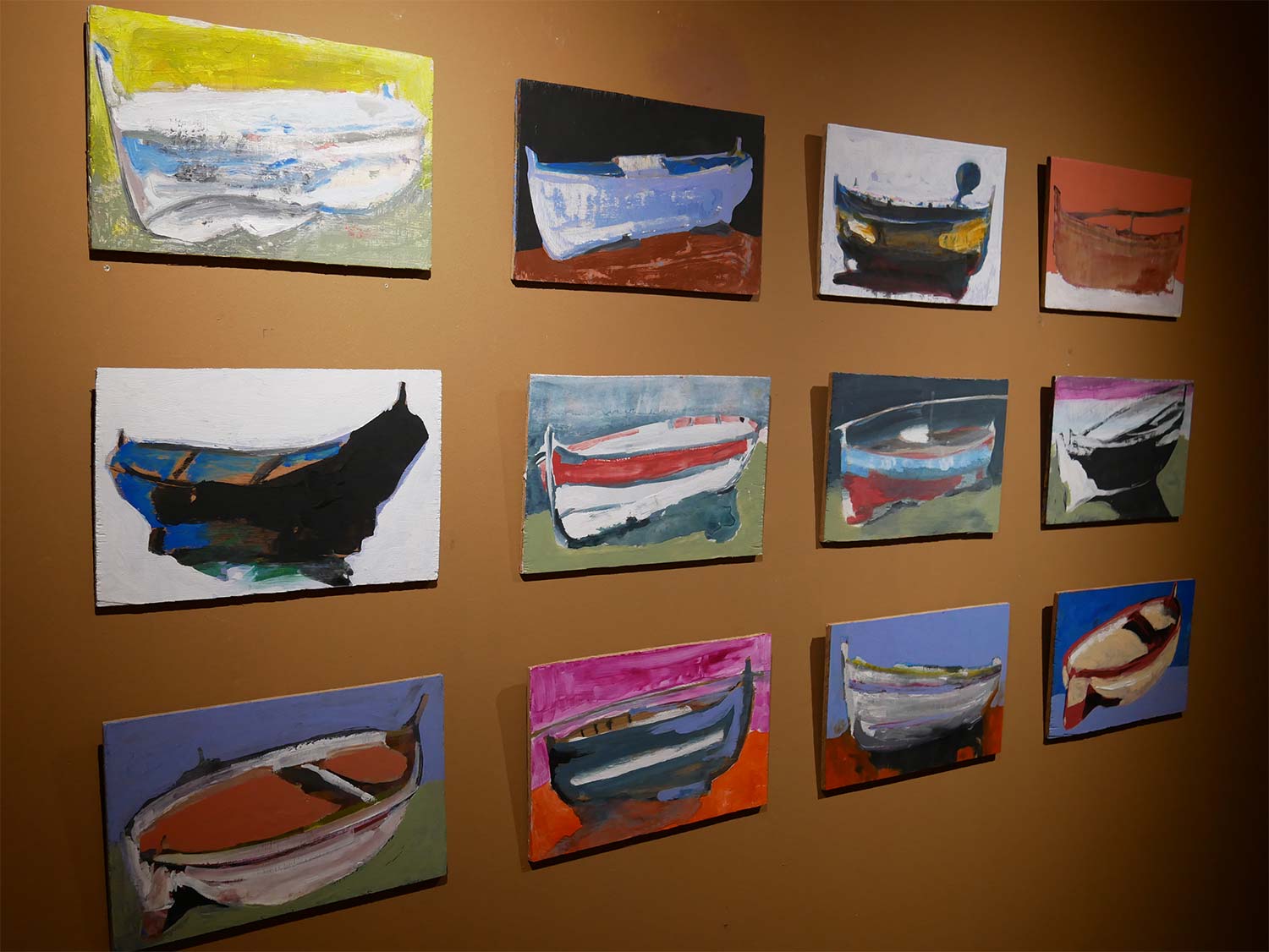 Exposition 4ème édition de  «L'Art en Cours» : Barques latines de Julien Descossy